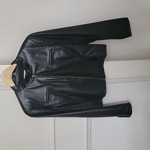 Leather jacket